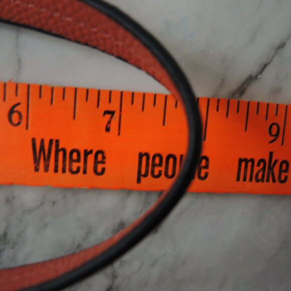 bebe Orange Tote Bag with Short Handles & Crossbody Strap 13" x 13" x 4" New? - Picture 14 of 16